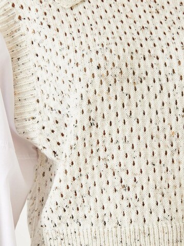 Bianco Lucci Sweater 'Pullover' in Beige