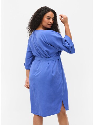 Robe d’été 'FIONA' Zizzi en bleu