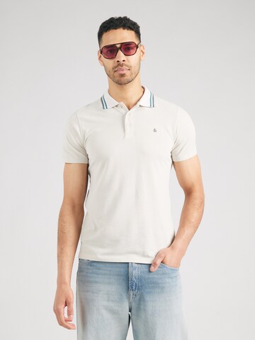 JACK & JONES T-shirt 'JWHPAULOS' i beige: framsida