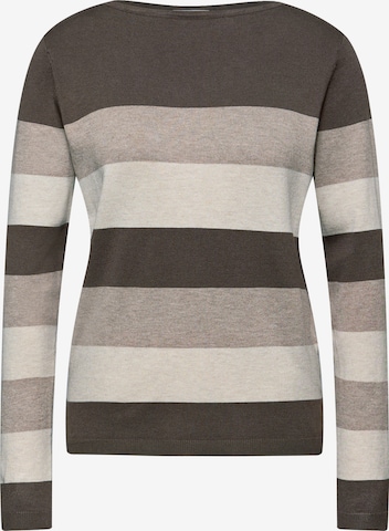 STREET ONE Sweater in Brown: front