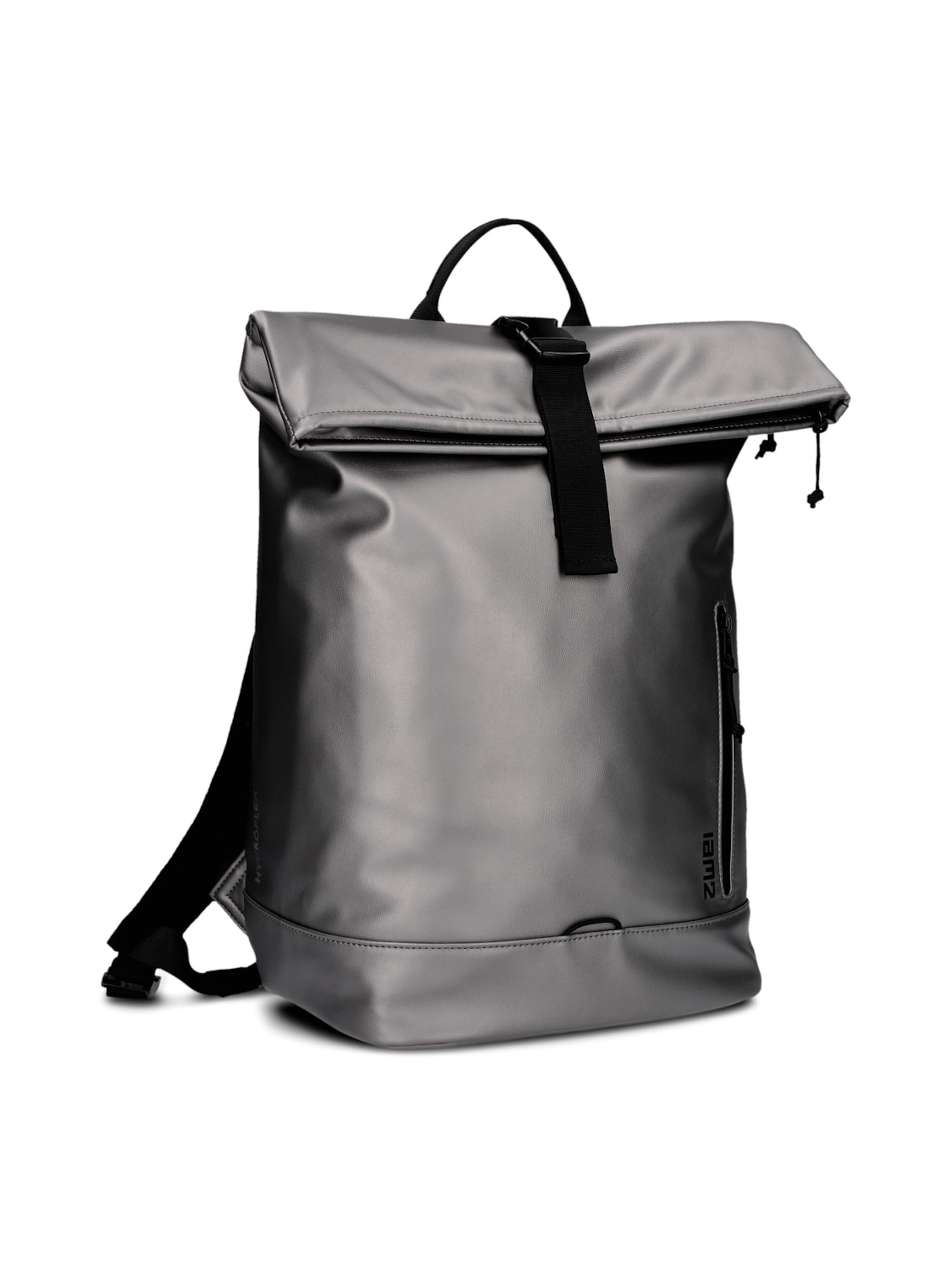 ZWEI Backpack 'CARGO CAR200' in Silver: front