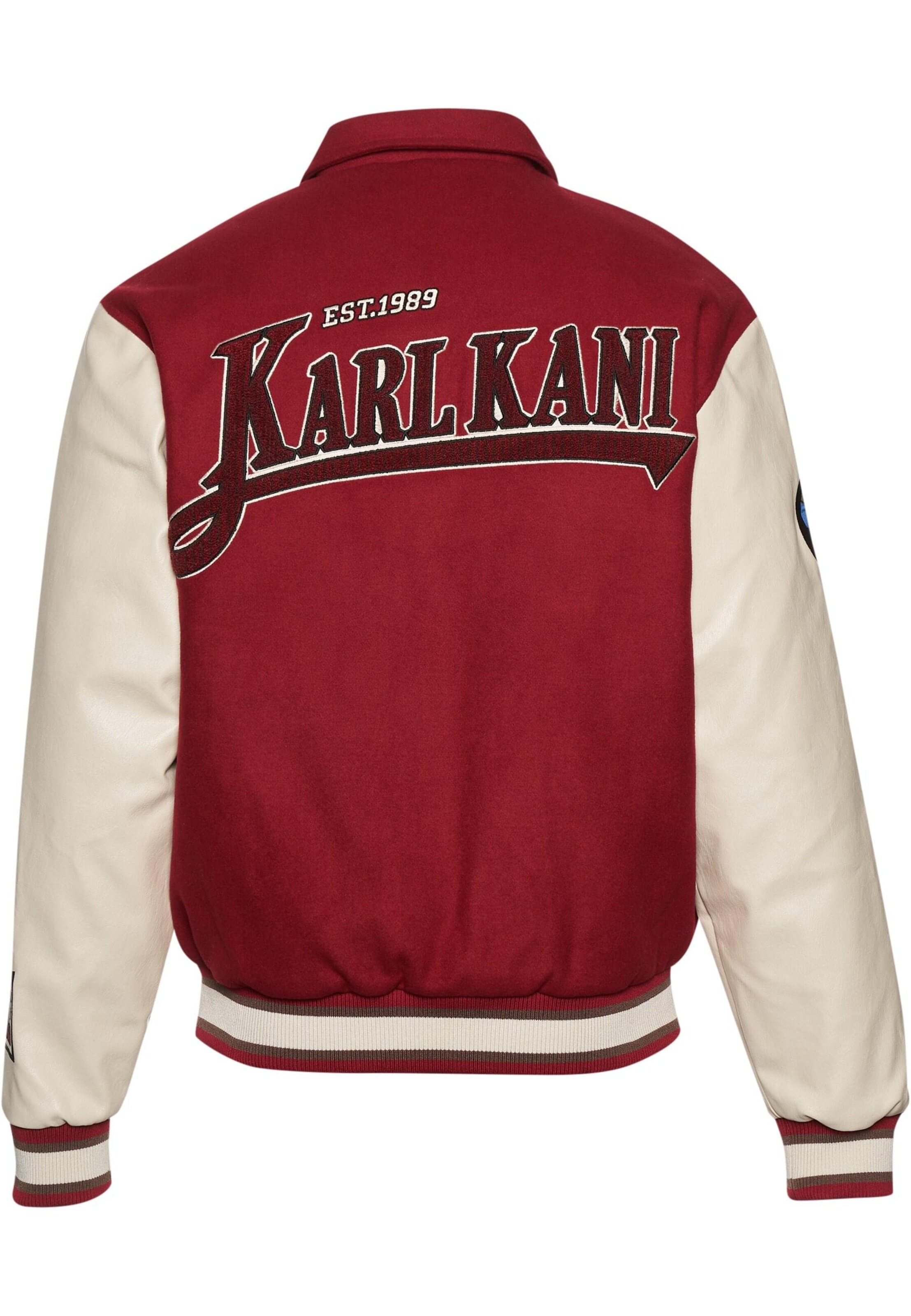 Karl Kani Jacke 'Chest Signature' in Rot