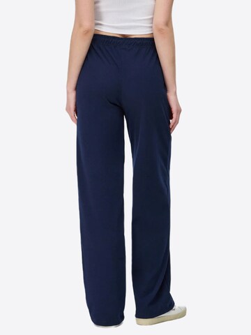 No Matter What Wide Leg Hose in Blau