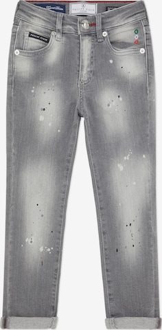 Philipp Plein Skinny Jeans in Grau: Vorderseite