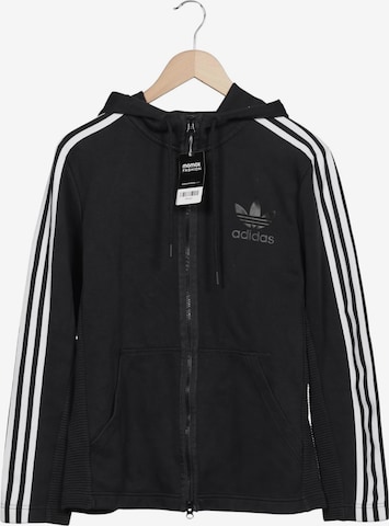 ADIDAS ORIGINALS Kapuzenpullover M in Schwarz: Vorderseite