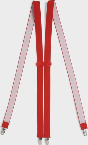 Bretelles de pantalon Andrew James en rouge : devant