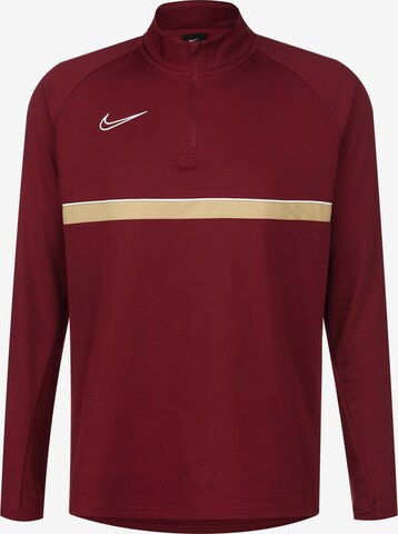 NIKE Athletic Sweatshirt 'Academy' in Red: front