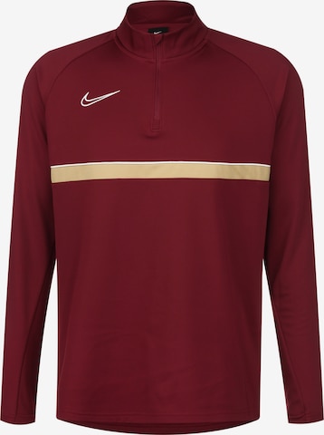 Sweat de sport 'Academy' NIKE en rouge : devant