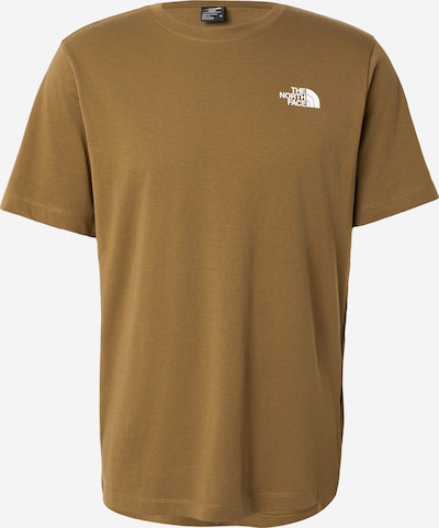 THE NORTH FACE Majica veličine XS u morsko plava / zeleno smeđa / cappuccino, Pregled proizvoda