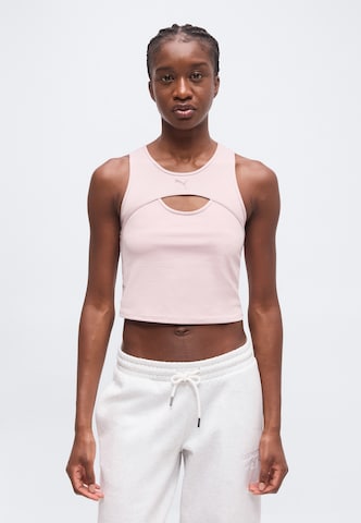 Haut de sport PUMA en rose : devant