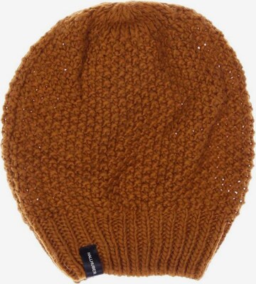 HALLHUBER Hat & Cap in One size in Brown: front