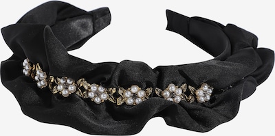 SOHI Bijuteria de cabelo ' Karuna ' em preto / branco pérola, Vista do artigo
