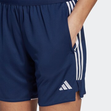 ADIDAS PERFORMANCE Regular Sportshorts 'Tiro 23 League' in Blau