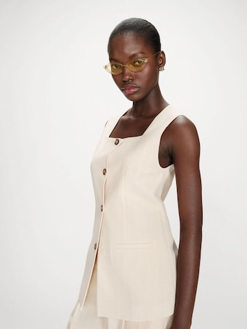 Grace & Mila Top 'VIC'‌‌‌‌‌ in Beige: Vorderseite