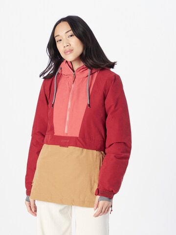 PROTEST Athletic Jacket in Red: front