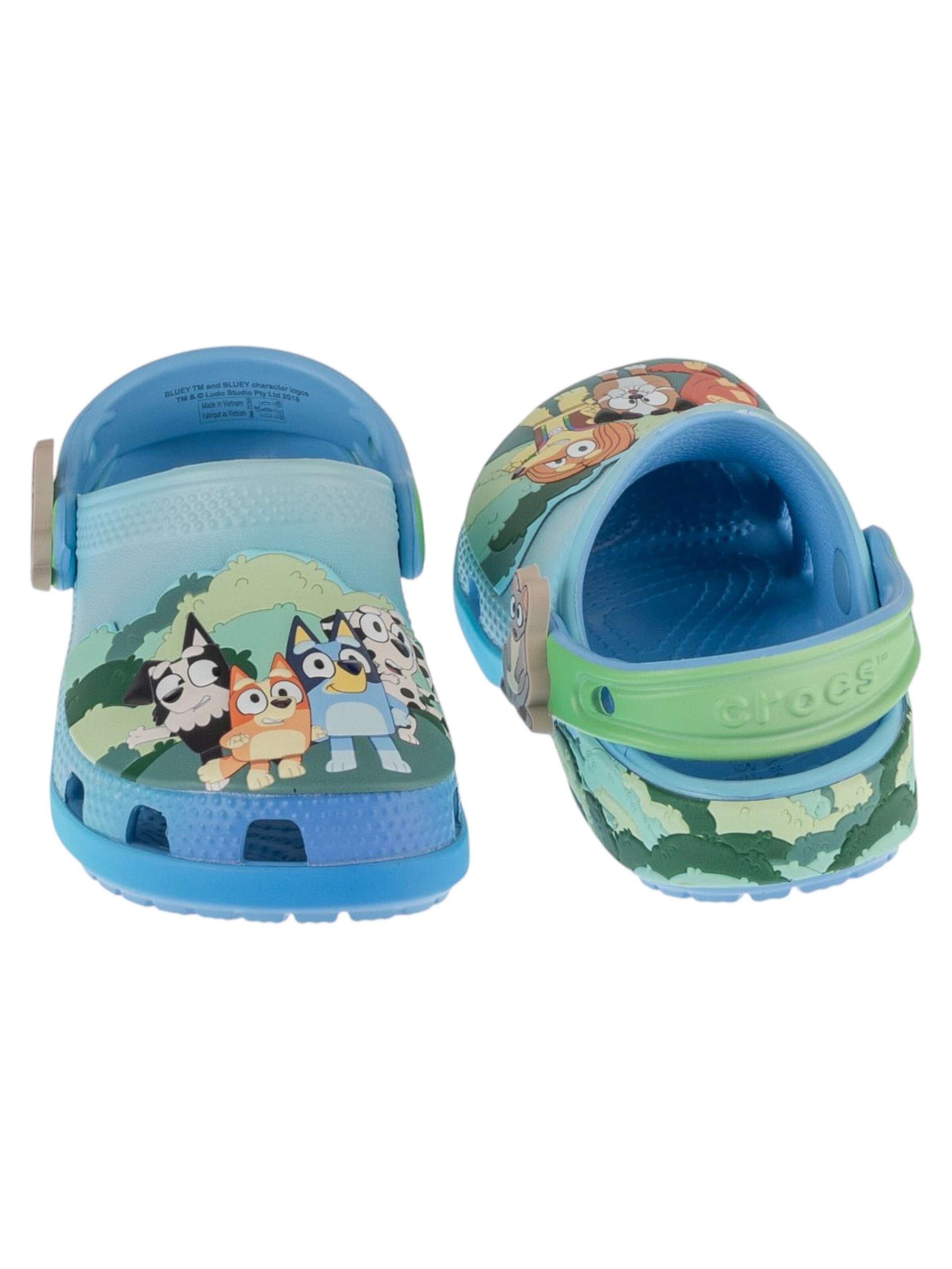 Chaussures ouvertes 'Bluey' Crocs en bleu