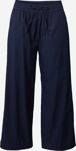 s.Oliver Wide leg Pantalon in Blauw: voorkant