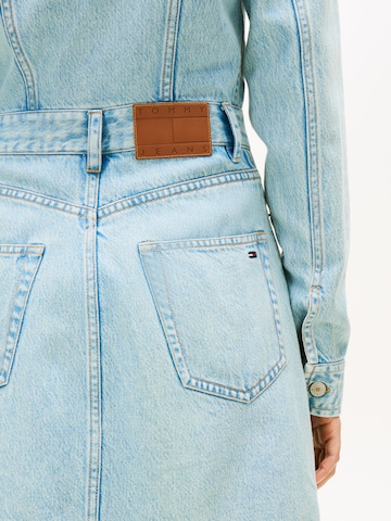 Rochie tip bluză de la Tommy Jeans pe albastru