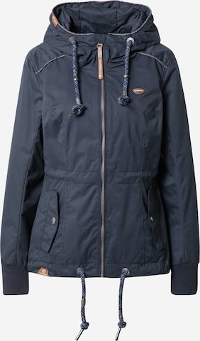 Ragwear Between-Season Jacket 'DANKA' in Blue: front