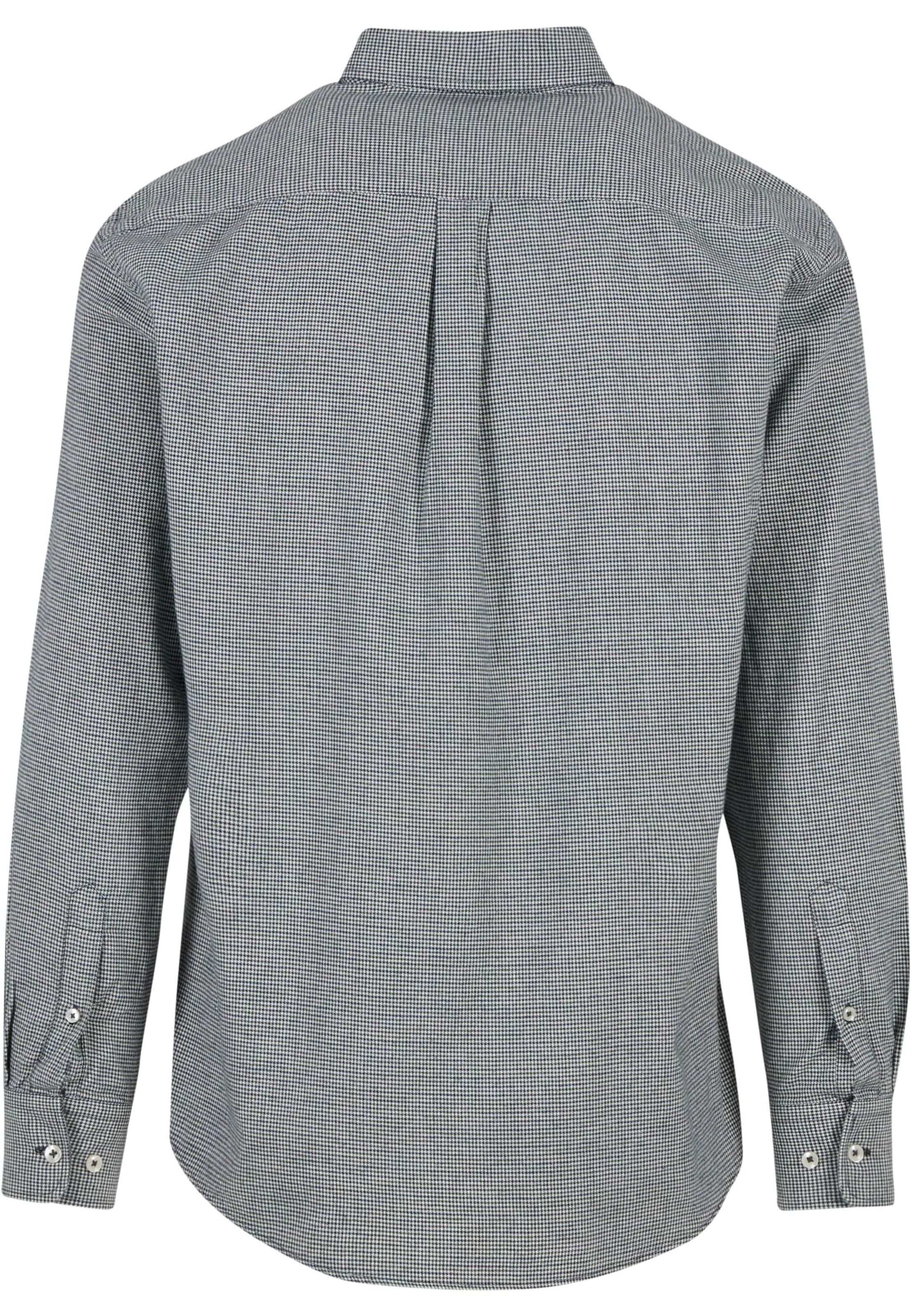 FYNCH-HATTON - Regular Fit Camisa 'Houndstooth' em verde