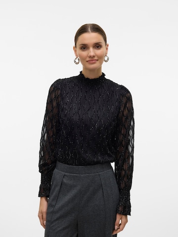 VERO MODA Bluse 'NOLITA' i sort: forside
