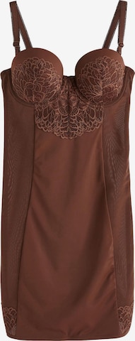 Abito a corsetto di Next in marrone: frontale