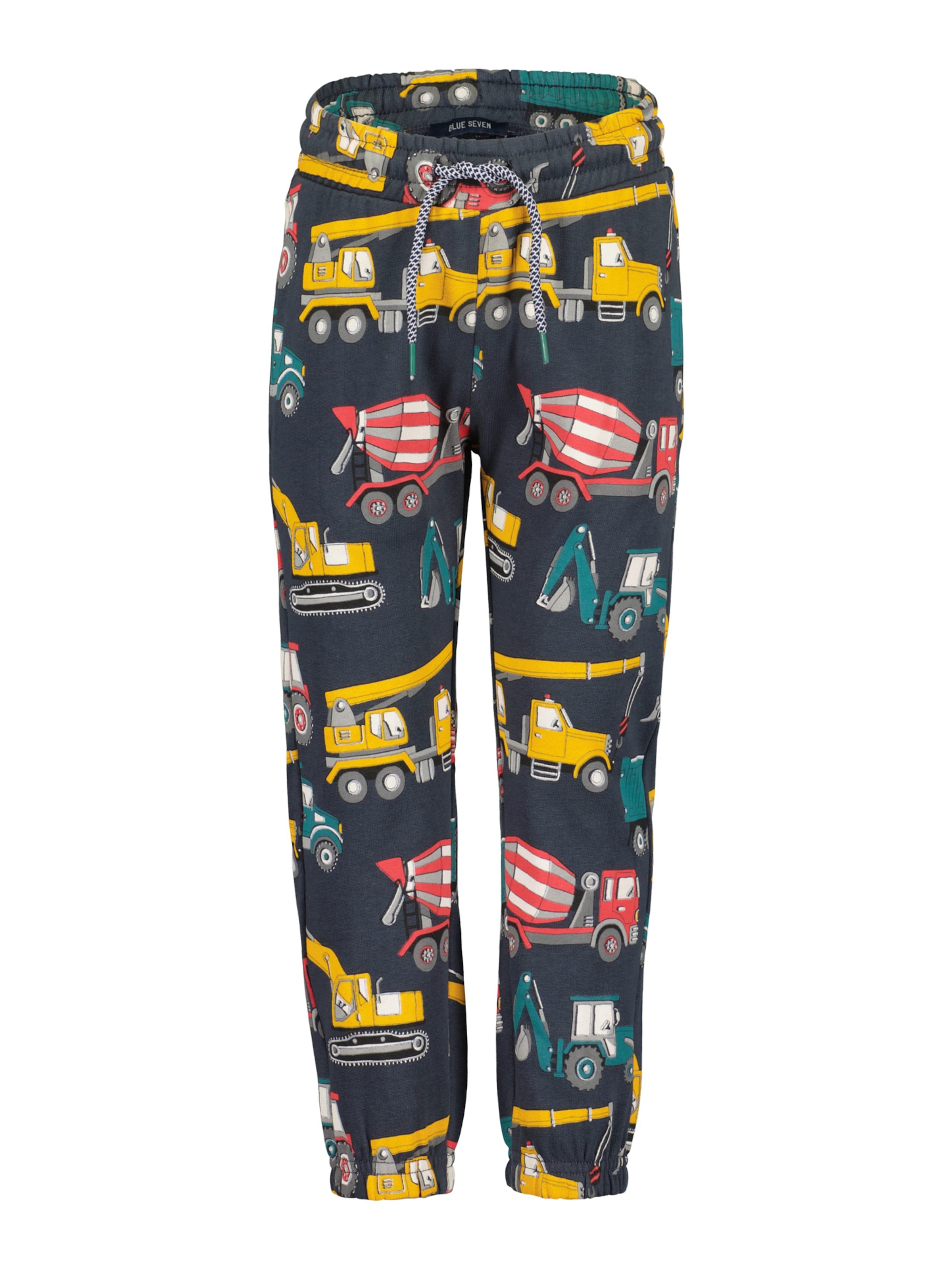 BLUE SEVEN Zúžený strih Nohavice - Modrá: predná strana