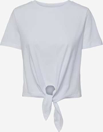 T-shirt 'TIA' PIECES en blanc : devant