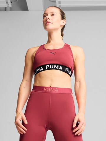 Bustino Reggiseno sportivo '4KEEPS' di PUMA in lilla: frontale