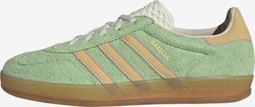 Baskets basses 'Gazelle' ADIDAS ORIGINALS en vert : devant