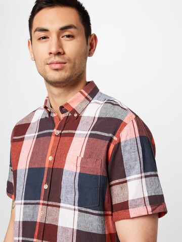 Jack's Regular fit Button Up Shirt in Red