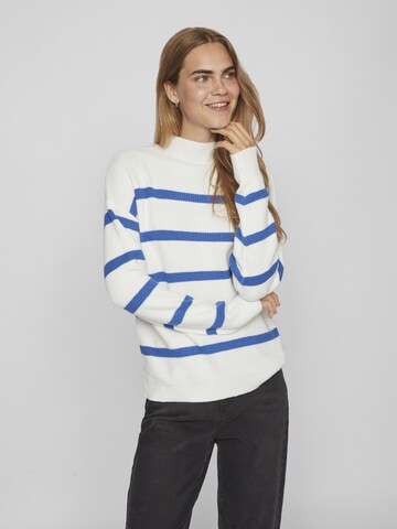 VILA Sweater in White: front
