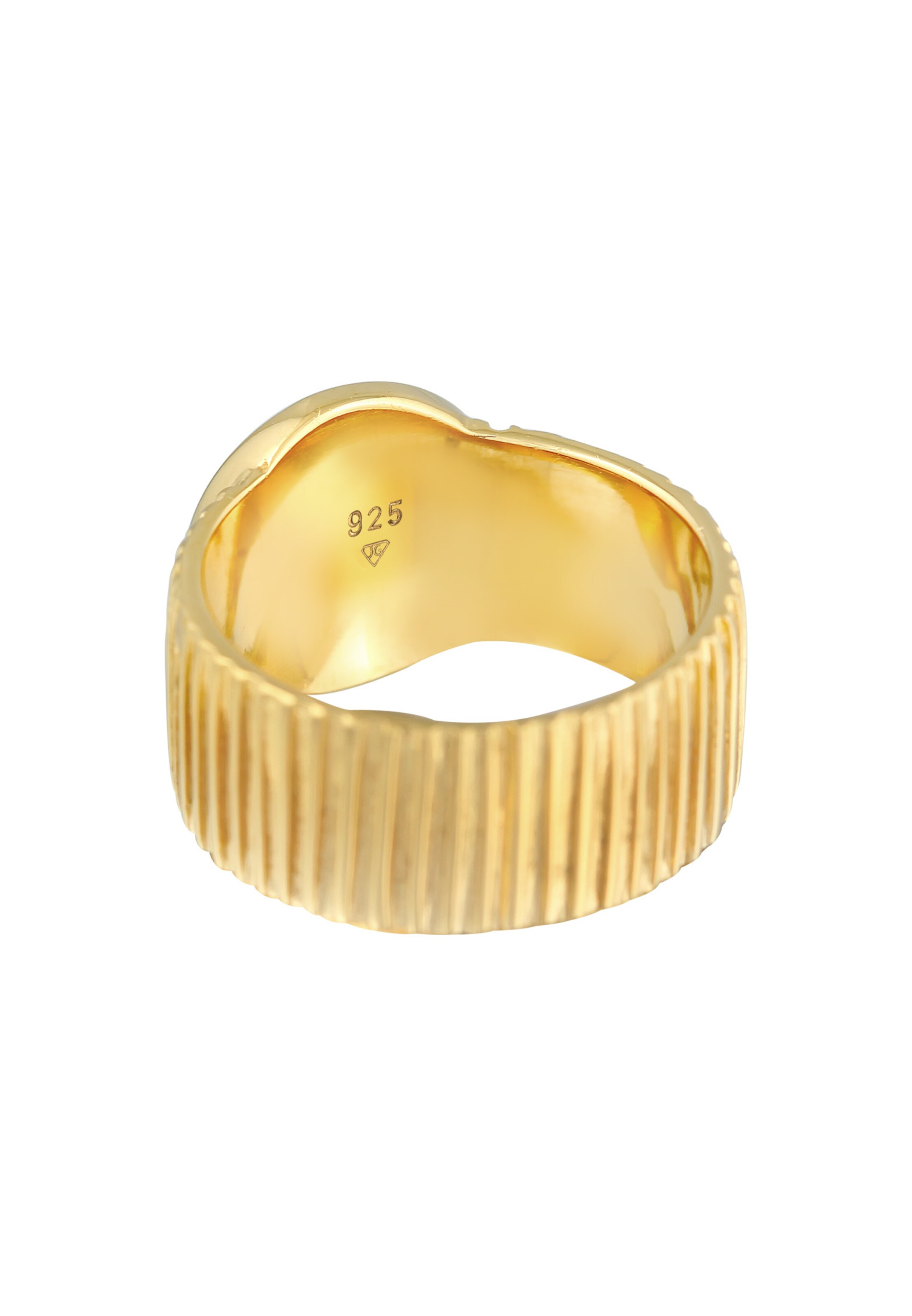 ELLI PREMIUM Ring Siegelring in Gold