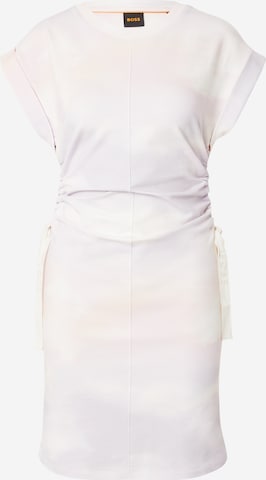 BOSS Orange - Vestido 'Eruchi' em branco: frente