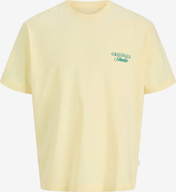 JACK & JONES Тениска 'JORNorrebro' в жълто: отпред