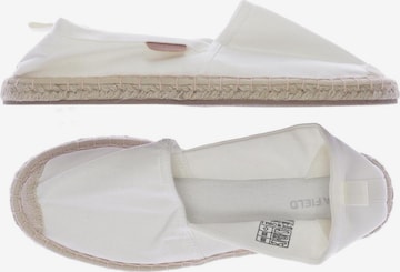 Anna Field Flats & Loafers in 37 in White: front