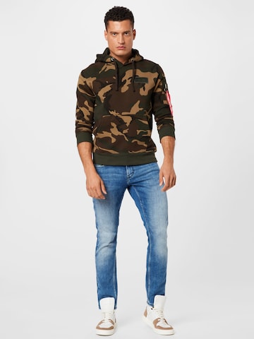 ALPHA INDUSTRIES Collegepaita värissä vihreä