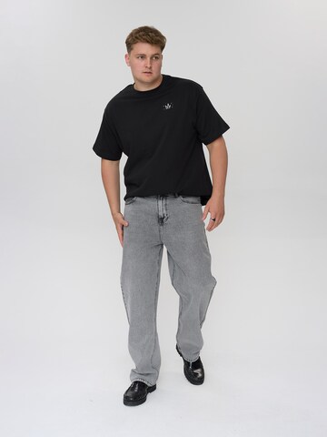 Dxnmxrk Wide Leg Jeans 'DXGary' in Grau