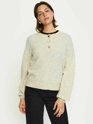 Pull-over 'Allison' Soft Rebels en jaune : devant
