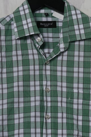 Bexleys Button Up Shirt in M in Green