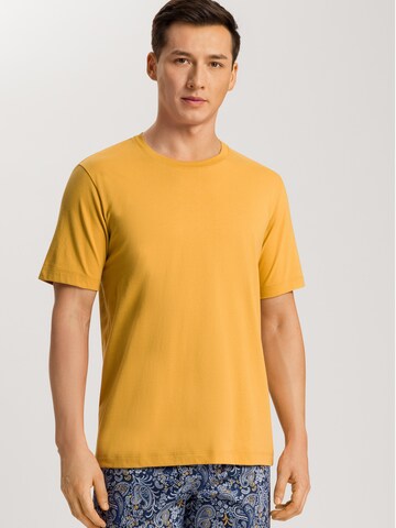 Hanro Shirt ' Living' in Geel: voorkant