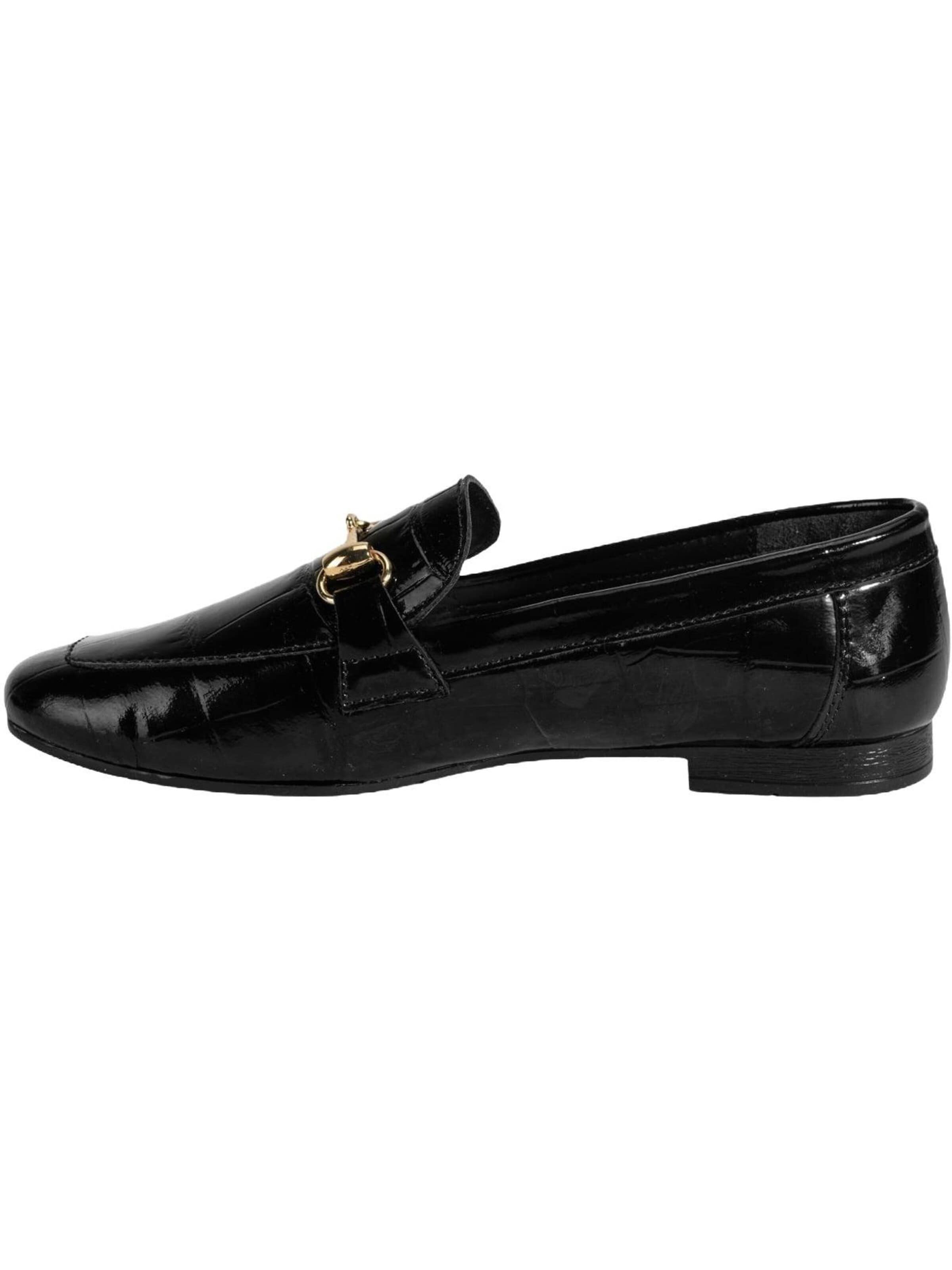 Desa Mocassins 'Loafer' in Zwart