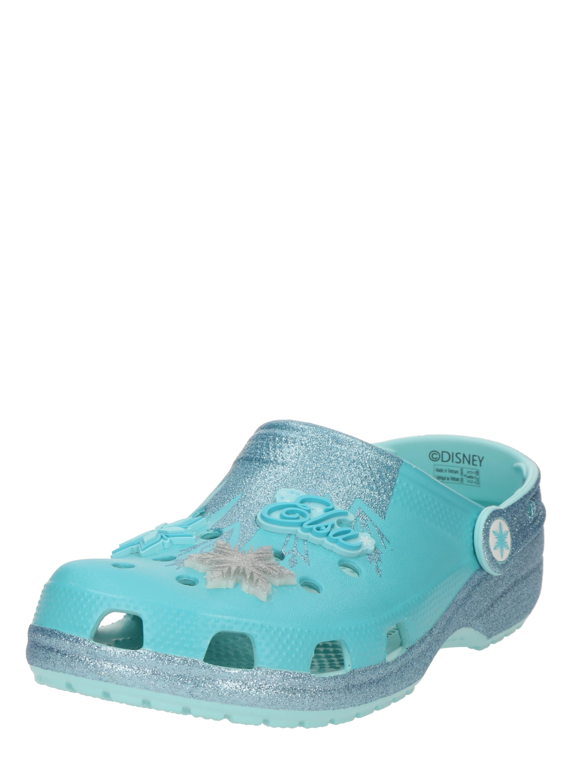 Crocs Åbne sko 'Frozen Elsa Classic' i blå: forside