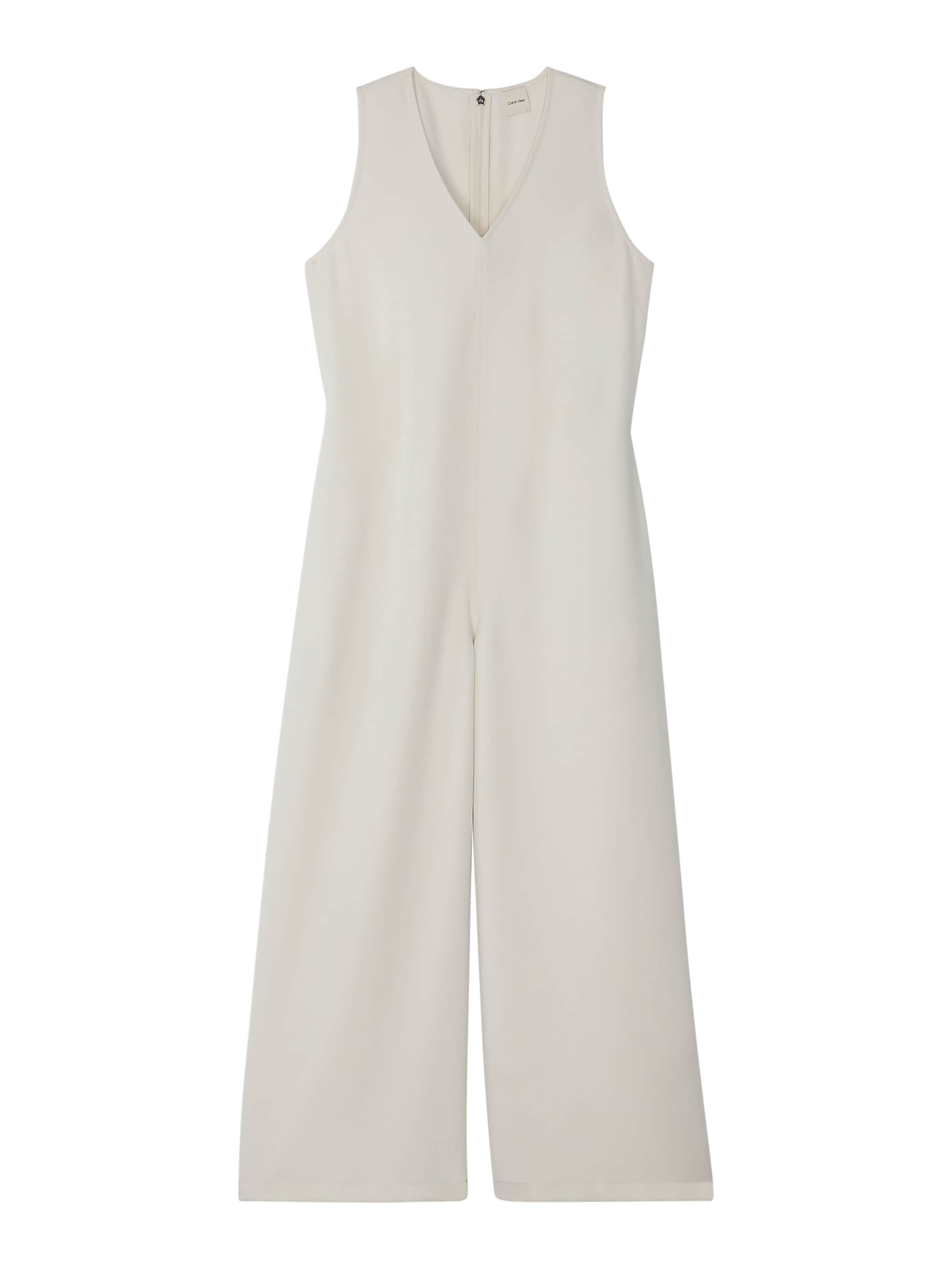 Calvin Klein Jumpsuit in Weiß: Vorderseite