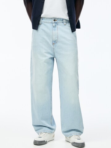 Loosefit Jean Pull&Bear en bleu : devant