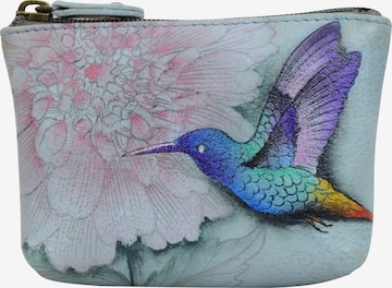ANUSCHKA Wallet 'Rainbow Birds' in Mixed colors: front