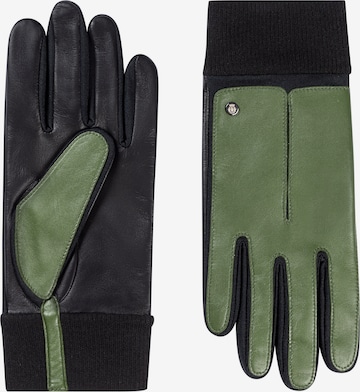 Mezzoguanti 'KOPENHAGEN TOUCH' di Roeckl in verde: frontale