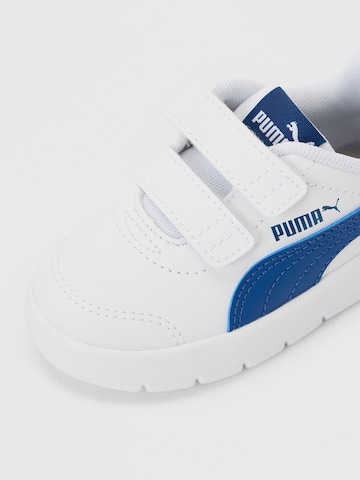 balts PUMA Brīvā laika apavi 'Courtflex V3'