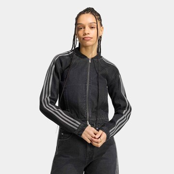 ADIDAS ORIGINALS Φθινοπωρινό και ανοιξιάτικο μπουφάν σε μαύρο: μπροστά