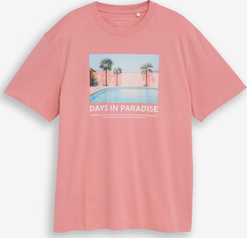 TOM TAILOR DENIM Shirt in Pink: front
